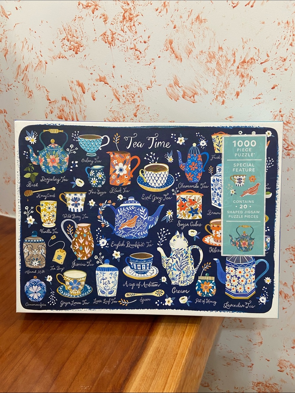 Galison Tea Time - 1000 Piece Puzzle